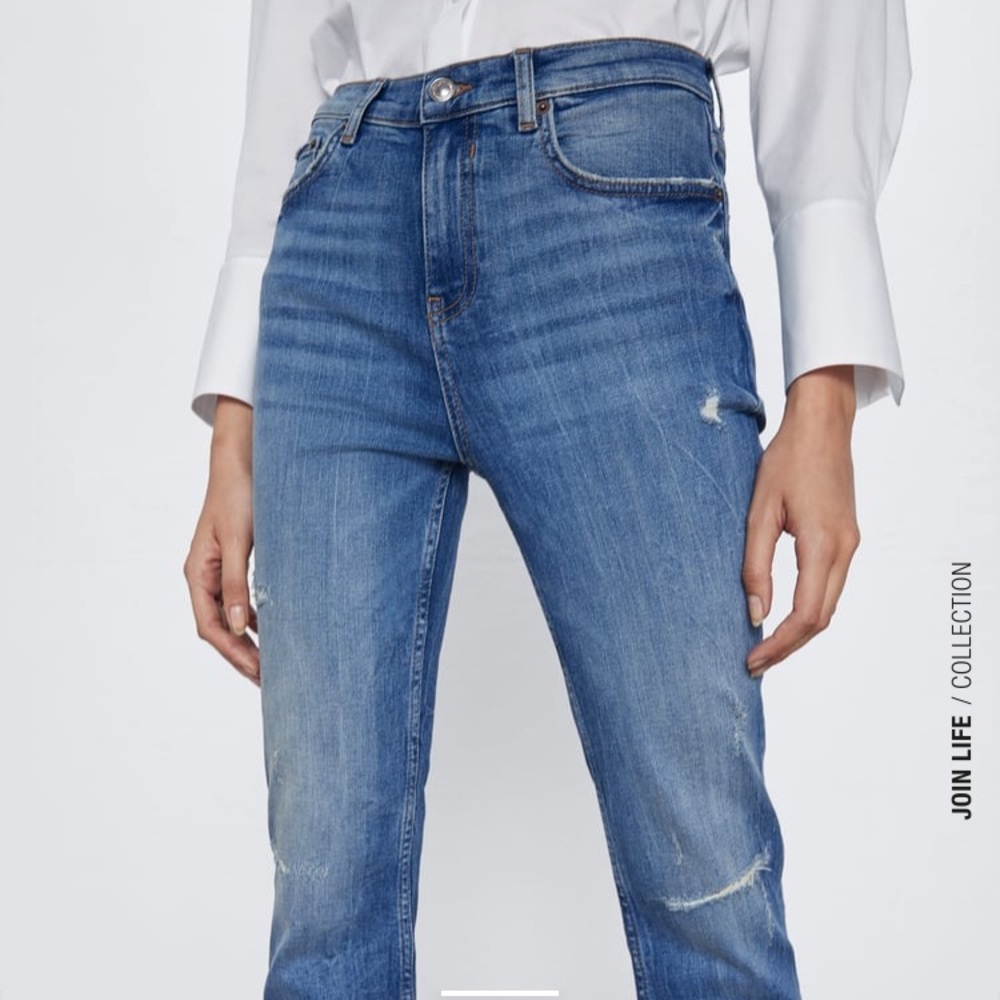 Zara  mom jeans